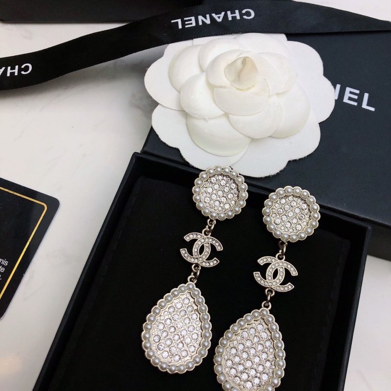 Ch*el earrings